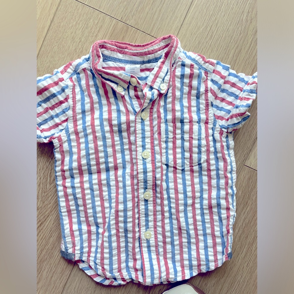 Gap Seersucker button down